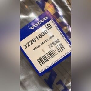 NWT VOLVO Authentic Floor Mat, Molded Plastic, 3rd Row - 32261609 VOLVO XC90